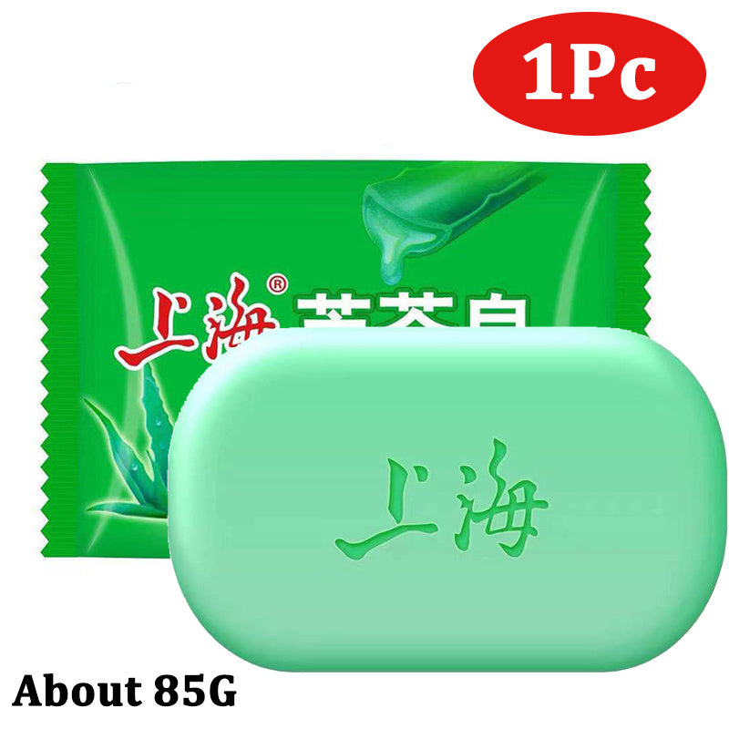 85/170G Shanghai Sulfur Soap For Skin Oil Control Facial Cleansing Eczema Pimple Mite Acne Remover Bath Healthy Clean Skin Care