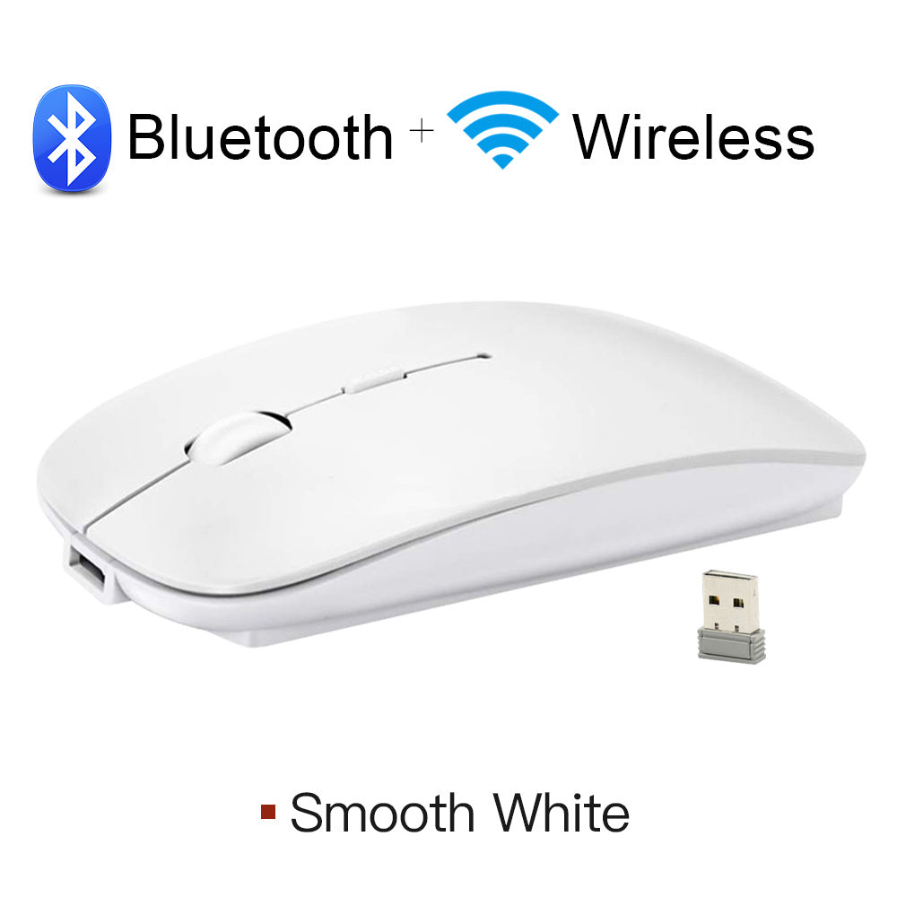 Wireless Mouse Bluetooth Rechargeable Mouse Wireless Computer Silent Mause Ergonomic Mini Mouse USB Optical Mice For PC laptop