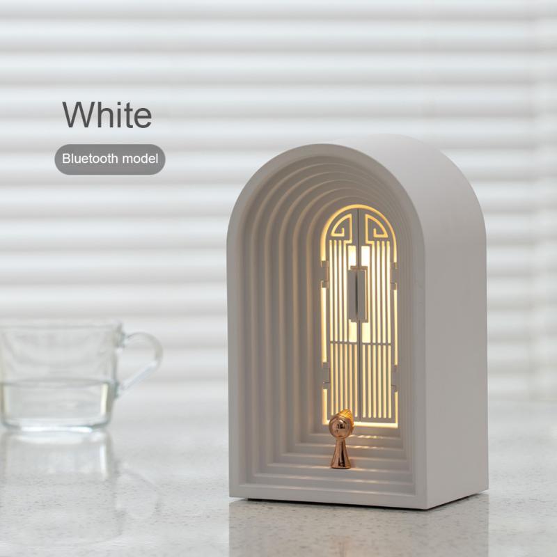 Speaker Nordic Lamp Festival Creative Gift Atmosphere Night Lamp Desktop Bluetooth DIY Bedroom Lamp