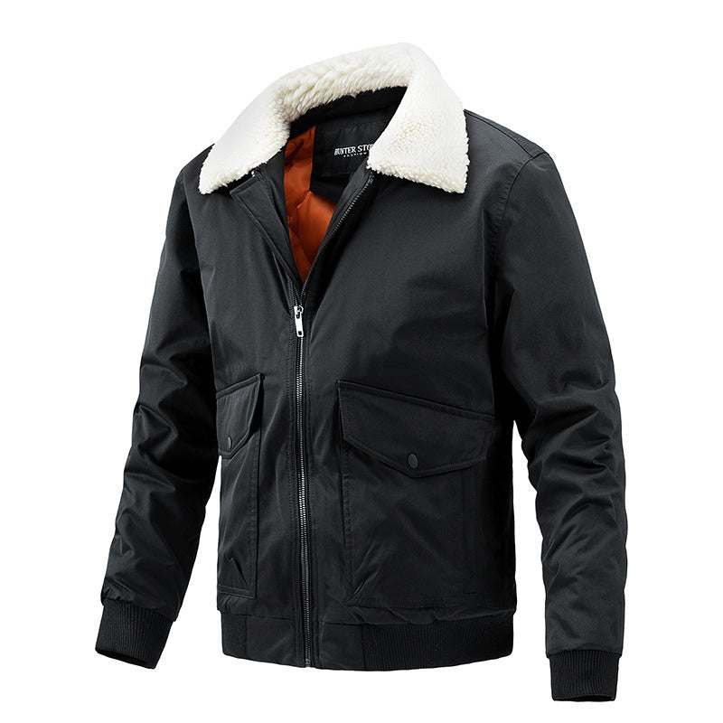 Men's Light Thin Quilted Jackets Vintage Casual High Quality Diamond Plaid Coats Regular Fit Fashion Trend Autumn Winter Spring