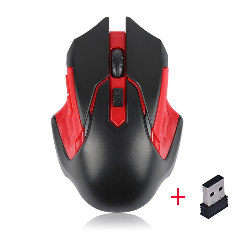 Professional 2.4GHz Wireless Optical Gaming Mouse Wireless Mice for PC Gaming Laptops Computer Mouse Gamer with USB Adapter