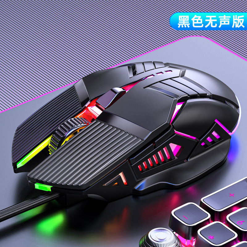 3200DPI Ergonomic Wired Gaming Mouse USB Computer Mouse Gaming RGB Mause Gamer Mouse 6 Button LED Silent Mice for PC Laptop