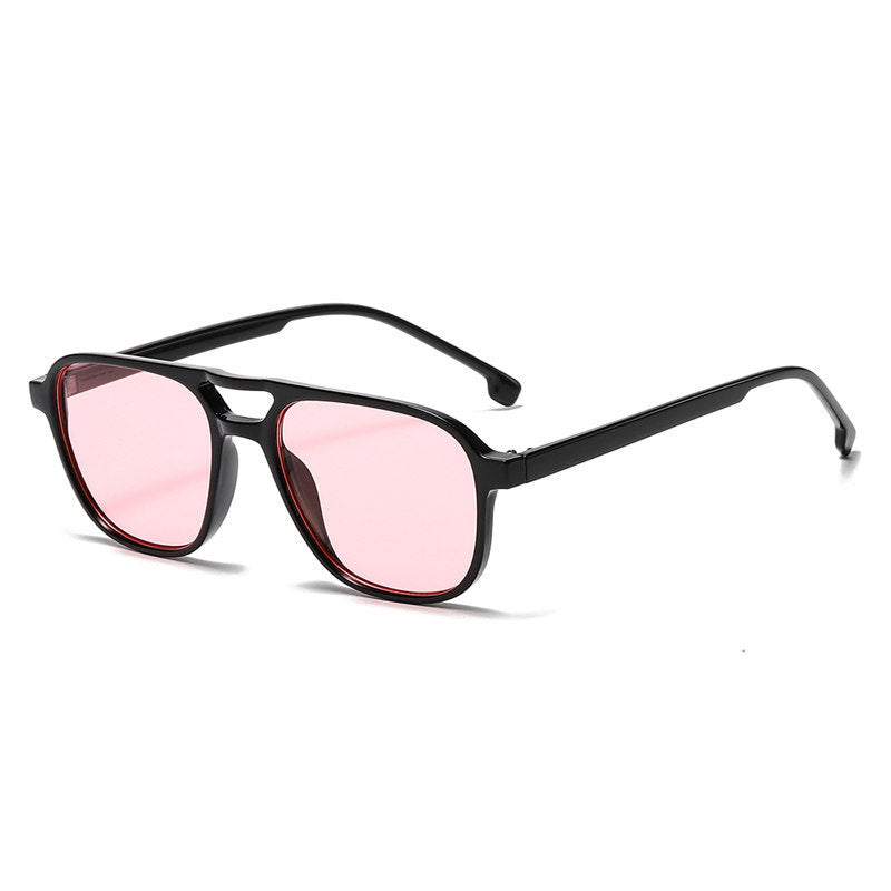 Fashion Women Pilot Sunglasses Shades UV400 Vintage Double Bridge Leopard Eyewear Men Gradient Lens Sun Glasses gafas de sol