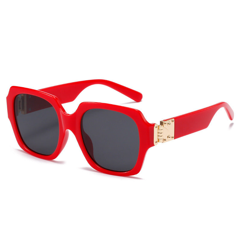 Women Sunglasses Fashion Square Sunglass Big Frame Sun Glasses Retro Luxury Designer UV400 Gradients Men Shades Eyewear