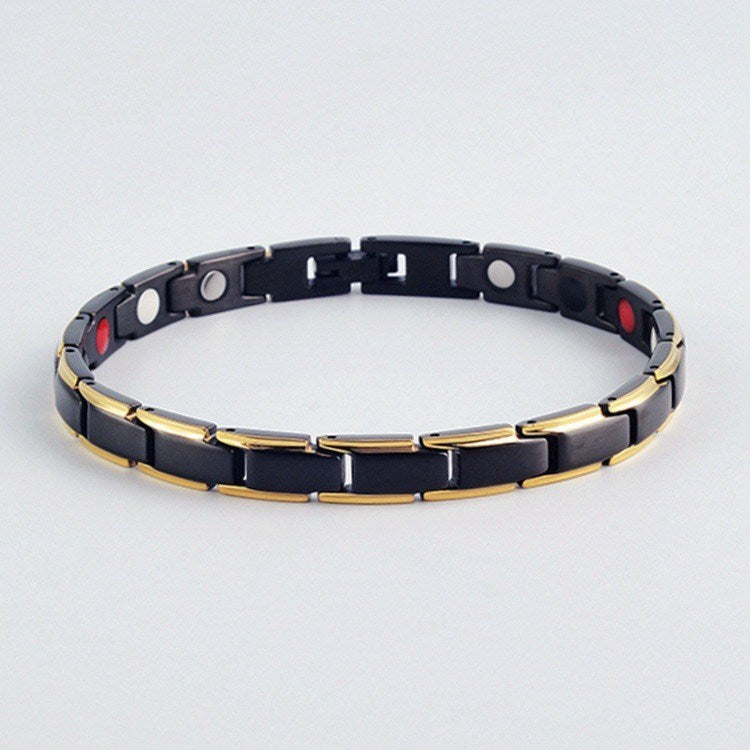 Fashion trend men's and women's magnet bracelet gold magnetite magnetic