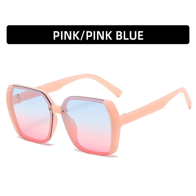 Fashion Square Sunglasses Women Sunglass Vintage Oversized Sun Glass Men Eyewear UV400 Gradient Shades