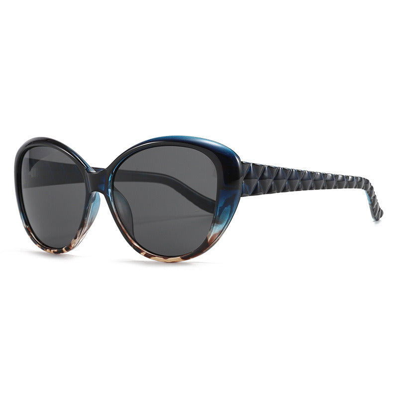 Women Sunglasses Fashion Cat Eye Sunglass Leopard Twisted Mirror Legs Sun Glasses Retro female UV400 Gradients Shades Eyewear