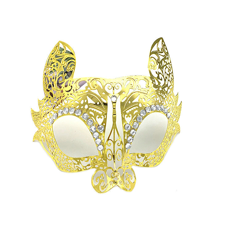 Masquerade Mask for Women Shiny Rhinestone Venetian Party Mask