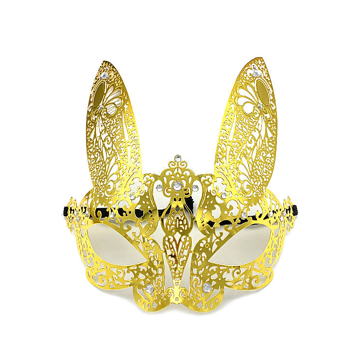 Masquerade Mask for Women Shiny Rhinestone Venetian Party Mask