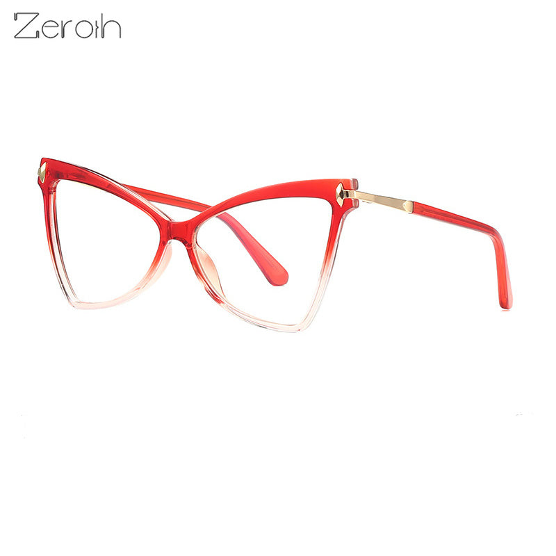 Oversized Glasses Frame Women Men Anti Blue Light TR90 Eyewear Optical Spectacle Goggles Eyeglass