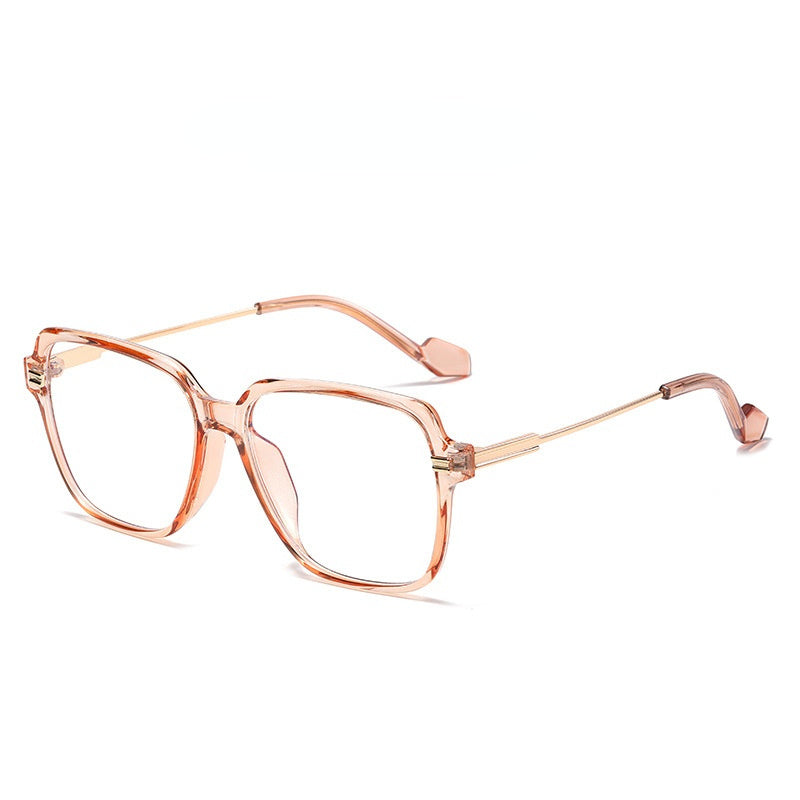 Fashion Square Blue Light Blocking Glasses Women Clear Lens Glasses Leopard Frame Optical Spectacle Goggles Female Eyeglass