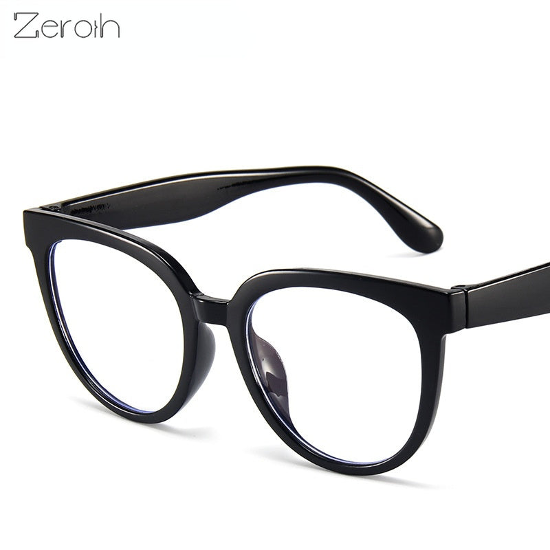 Fashfion Square Glasses Frame Women Men Anti Blue Light Oversized Eyewear Optical Spectacle Goggles Eyeglass