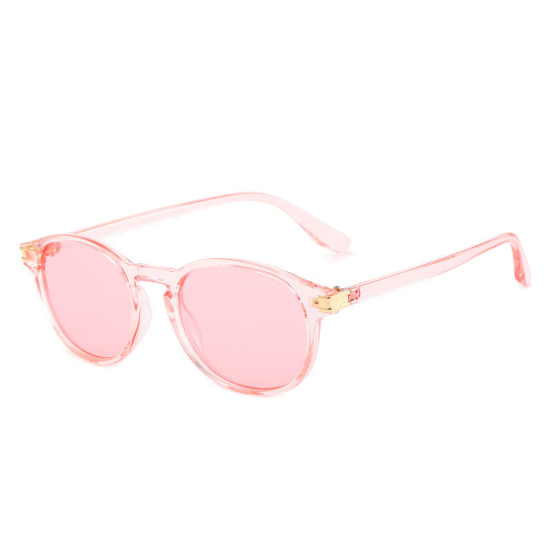 Fashion Round Sunglasses Women Glasses Retro Leopard Sunglass Men Luxury Designer Eyewear UV400 Sun Glass Gradient Pink Shades