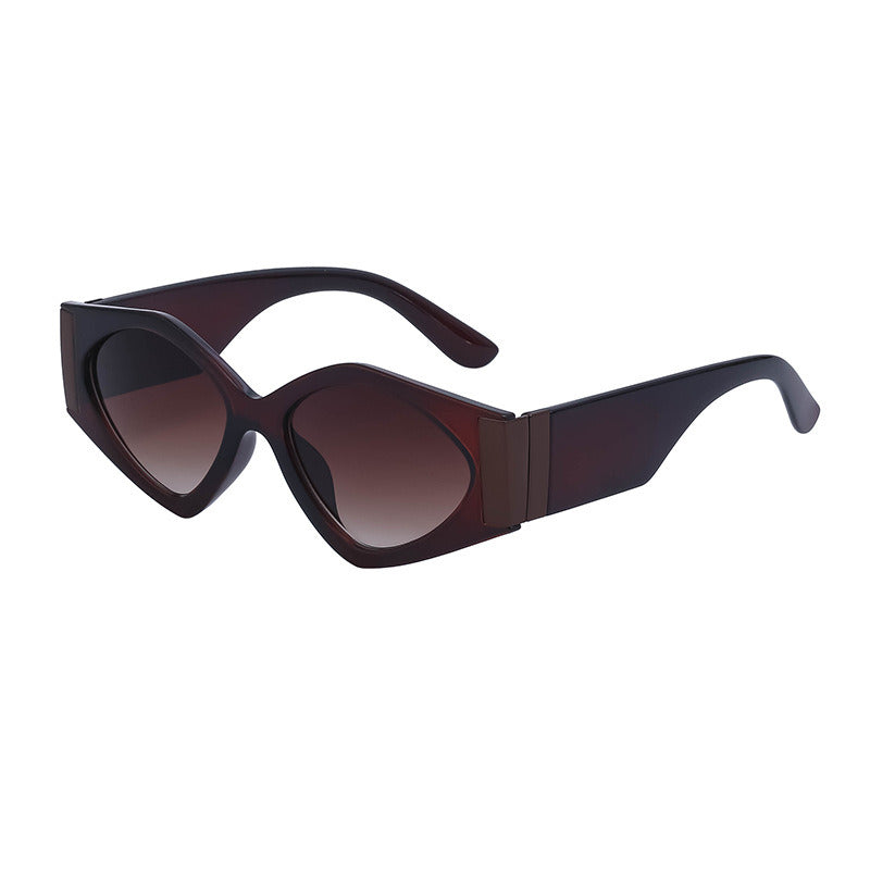 Sunglasses women's trendy high-end sense ins net red fashion too sunglasses women's wholesale