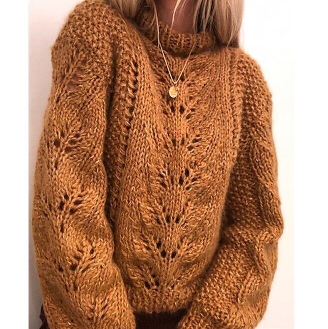 Loose Coarse Knit Sweater