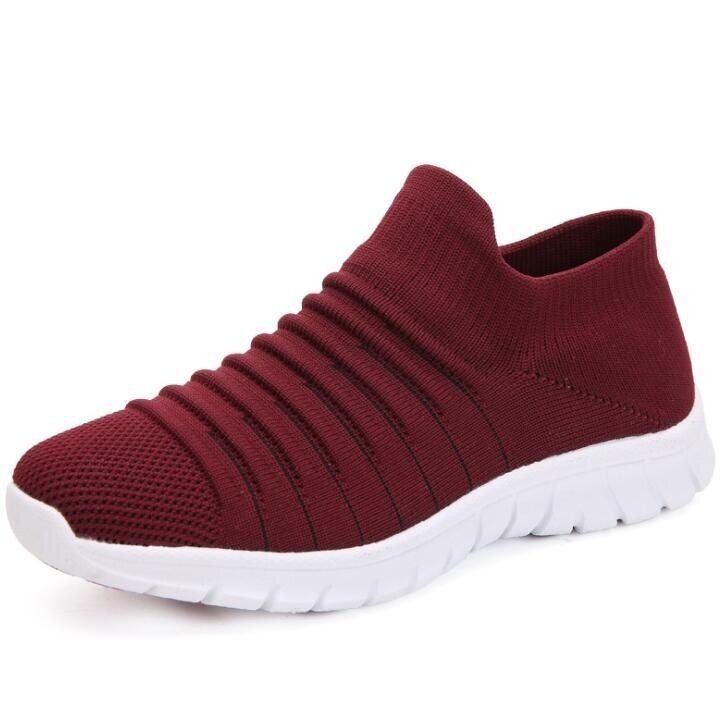 Woven Mesh Slip On Sneakers, Multiple Colors