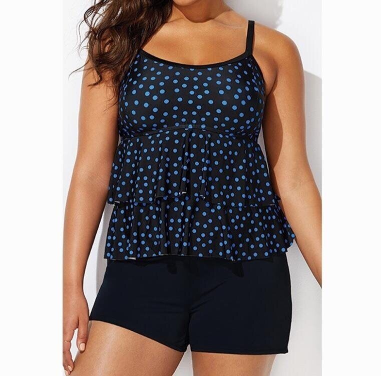 Polka Dot Print Swimsuit Bathing Suit