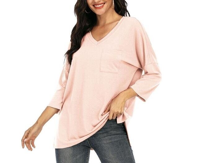 Daily Long-Sleeve Split Shirts & Blouses