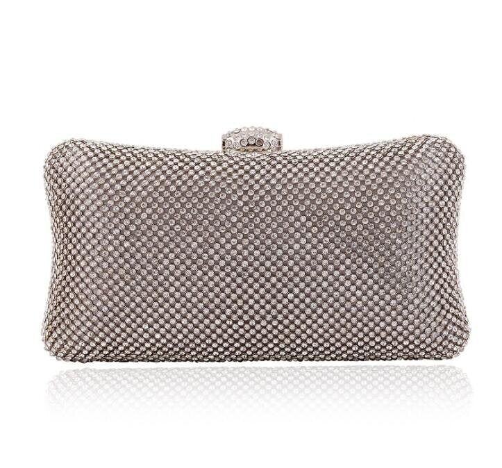 Diamond Studded Evening Banquet Bag Clutch