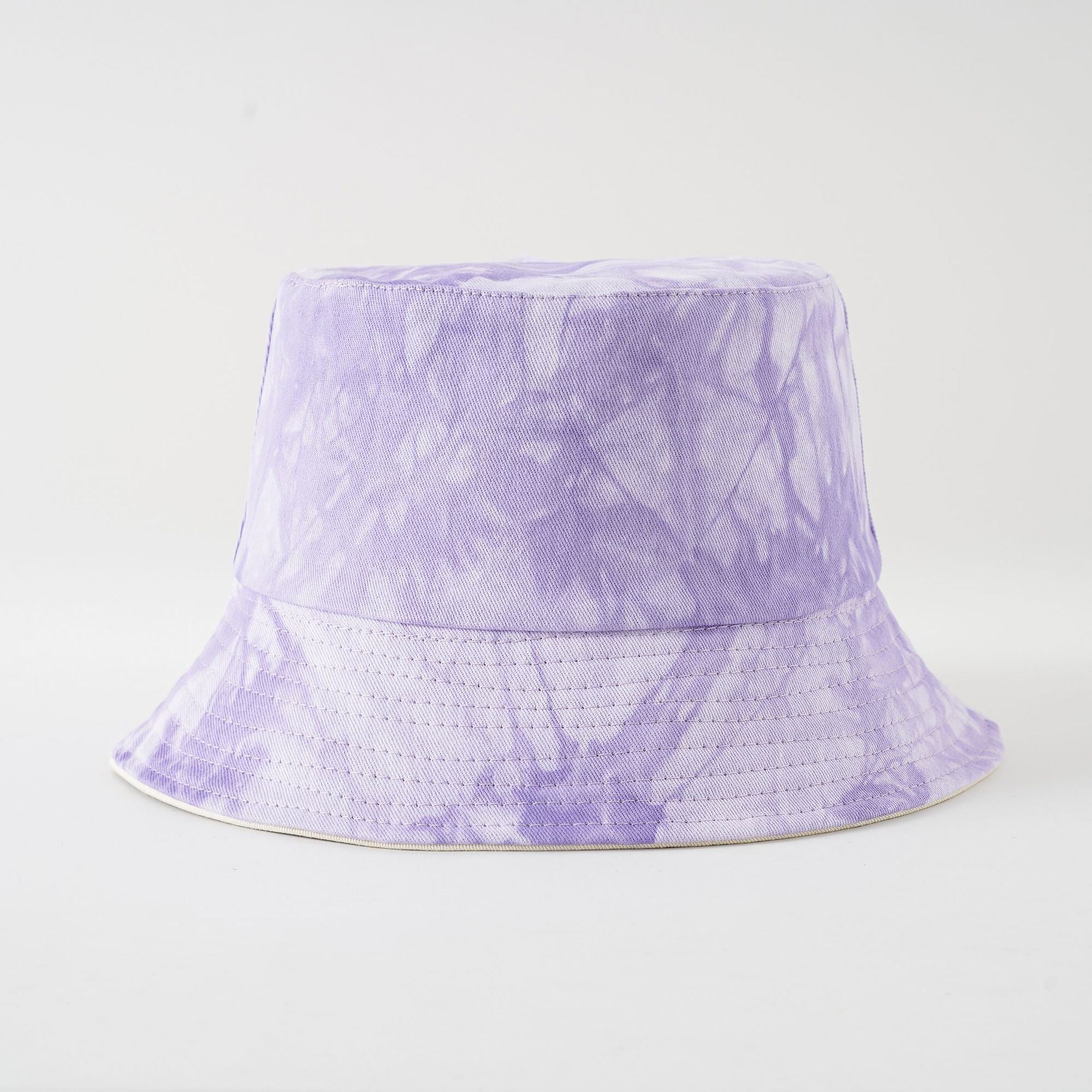 New tie-dye fisherman hat fashion men's and women's basin hat sunshade outdoor hat men's and women's leisure fisherman hat