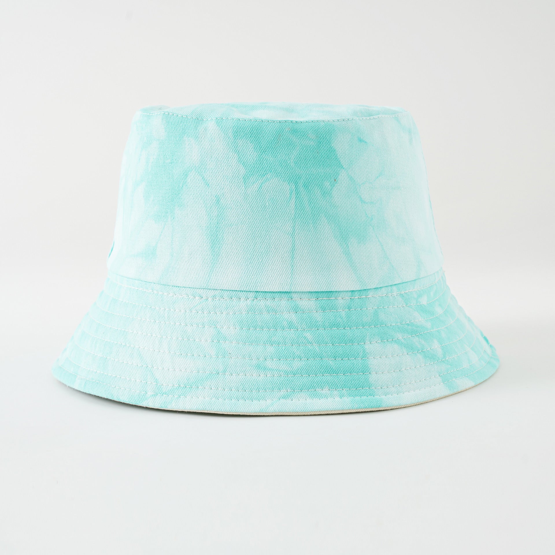 New tie-dye fisherman hat fashion men's and women's basin hat sunshade outdoor hat men's and women's leisure fisherman hat