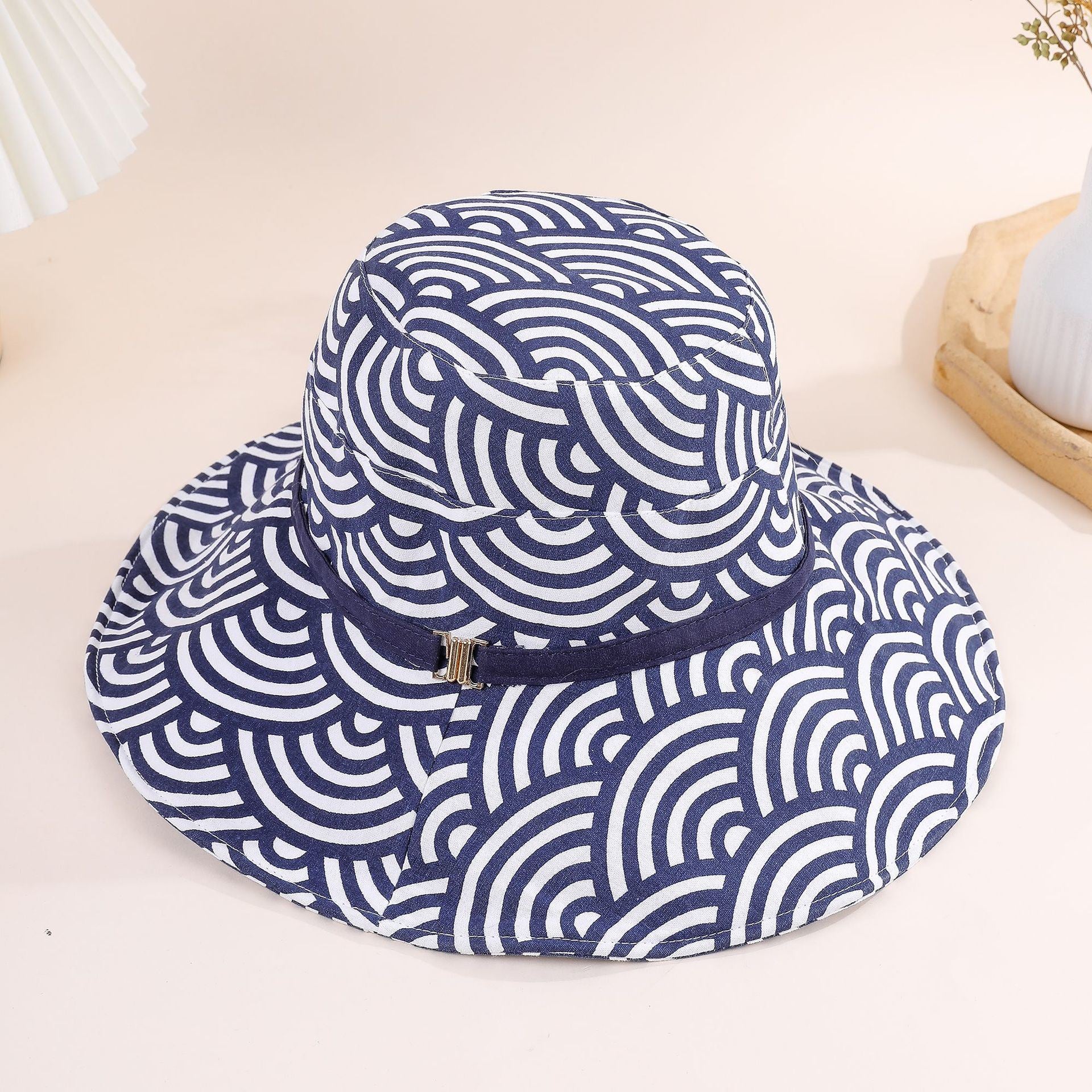 New style Japanese fisherman hat women's early spring summer fashion hat tide pot hat sun hat sunshade fisherman hat