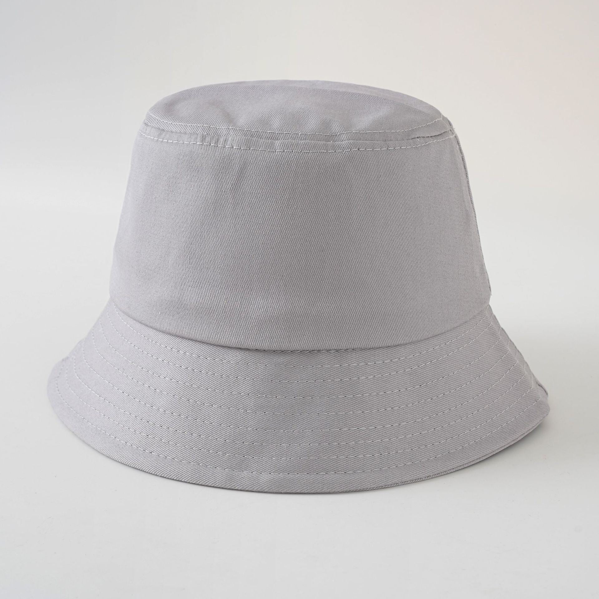 Spring and summer new fisherman hat simple solid color Korean version sun hat foldable men and women can wear basin hat