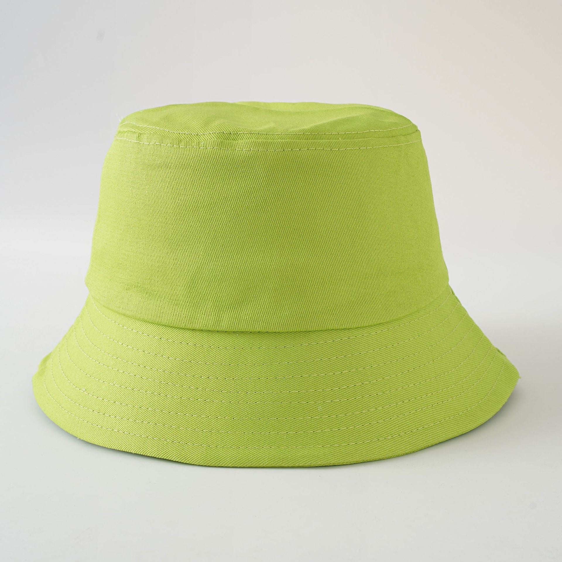 Spring and summer new fisherman hat simple solid color Korean version sun hat foldable men and women can wear basin hat