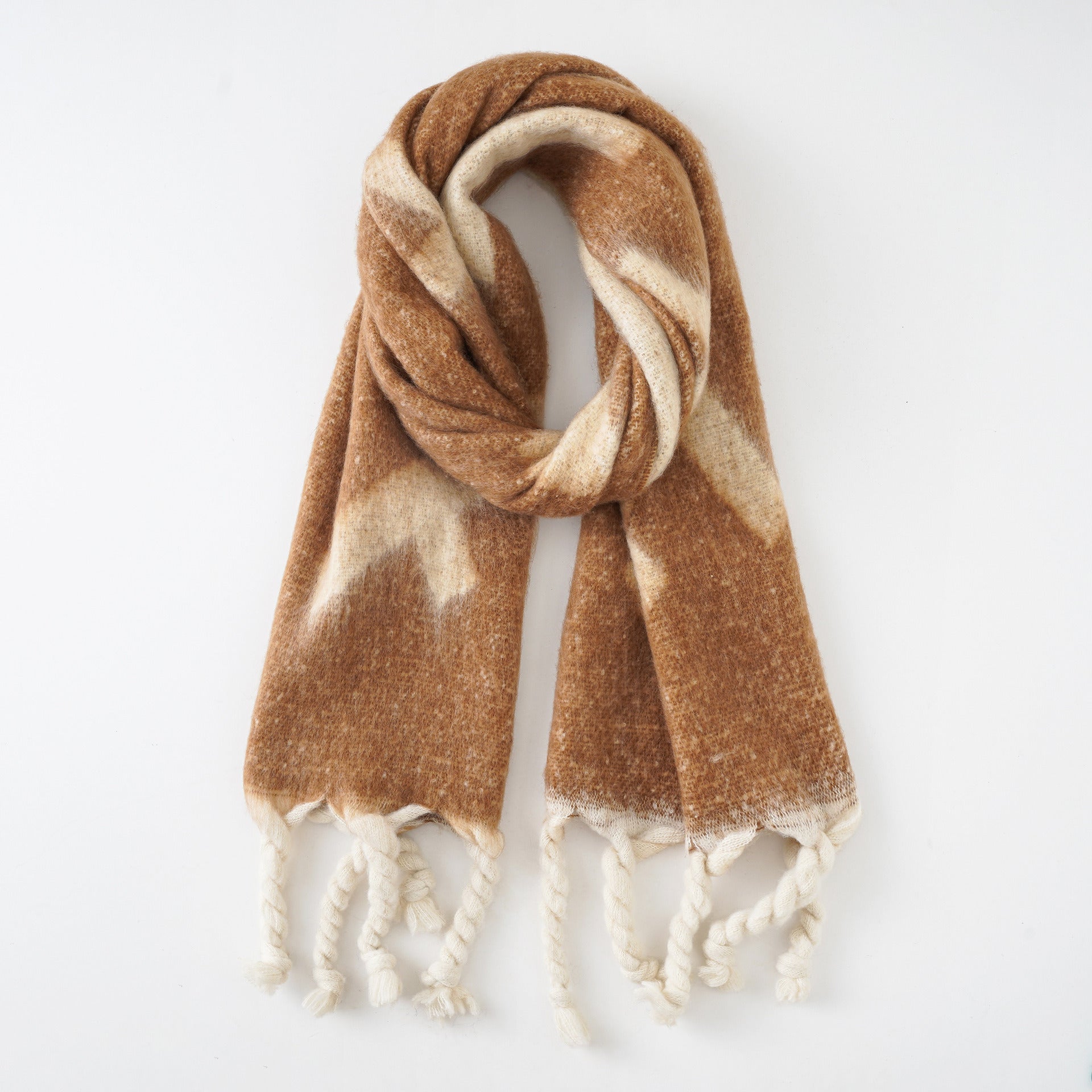 Fashion new scarf imitation cashmere scarf female winter letter warm tassel scarf Korean version tide