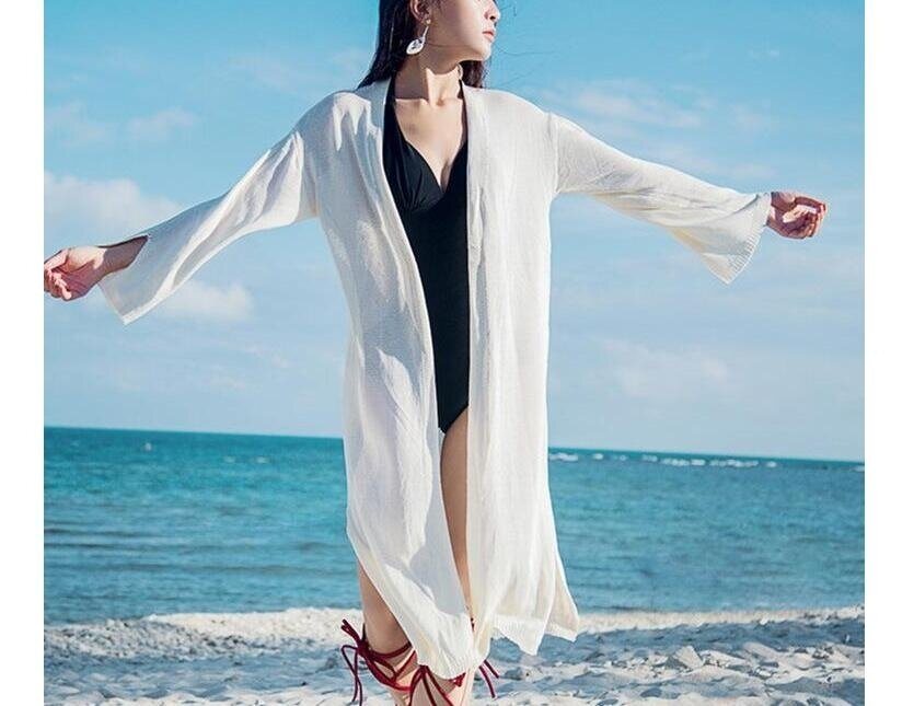 Women's Beach Swimsuit Knit Cover Up