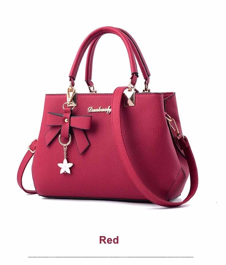 Shoulder Bag Women Designer Luxury Handbags Women Bags Plum Bow Sweet Messenger Crossbody Bag for Women