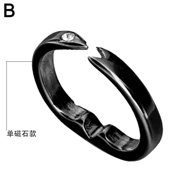 Magnetic Open Ring Anti Snoring Magnet Couple Rings