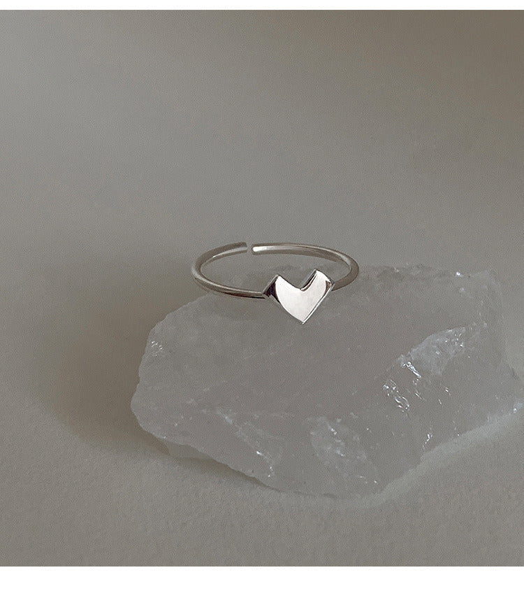 Love Ring Women'S Fashion Personality Single Open Rings