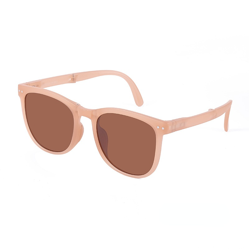 Fashion Foldable Square Sunglasses Women Rivets Sunglass Vintage Men Brand Design Eyewear Gradient Shades UV400 Sun Glass