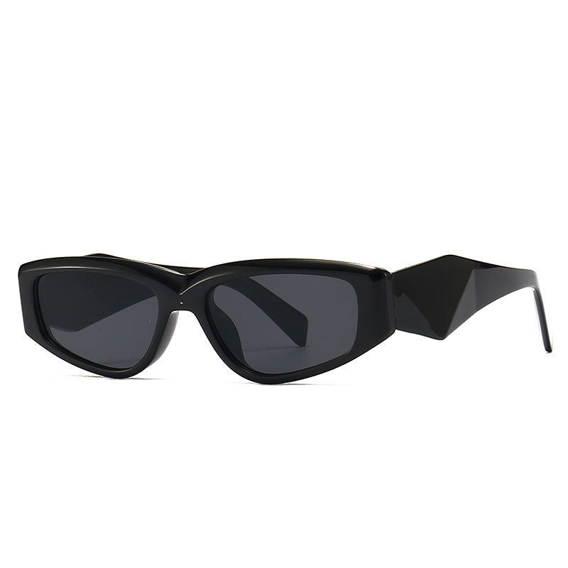 Women Sunglasses Fashion Cat Eye Sunglass Rhombus Frame Sall Sun Glasses Retro UV400 Gradients Shades Eyewear