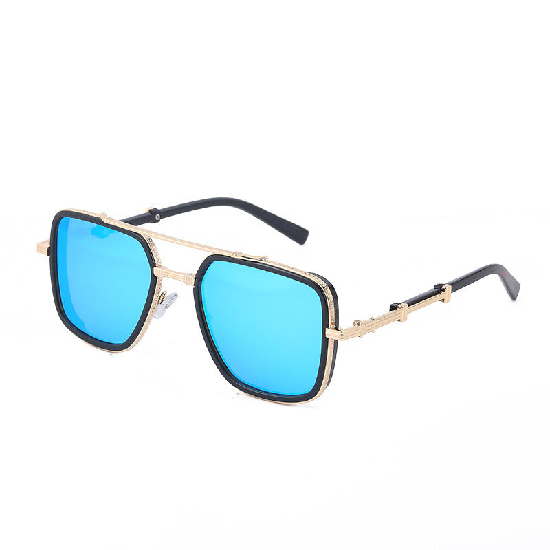 Fashion Square Sunglasses Men Driving Glasses Retro Sunglass Male Brand Designer Eyewear UV400 Sun Glass Gradient Shades