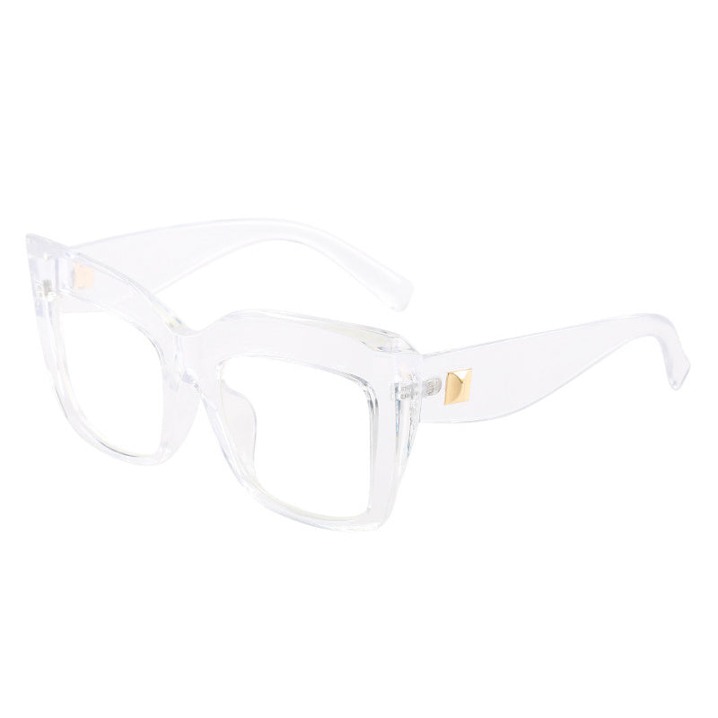 Fashion Cat Eye Myopia Glasses Frame Women Men Clear Lens Glasses Optical Spectacle Goggles Female Eyeglass