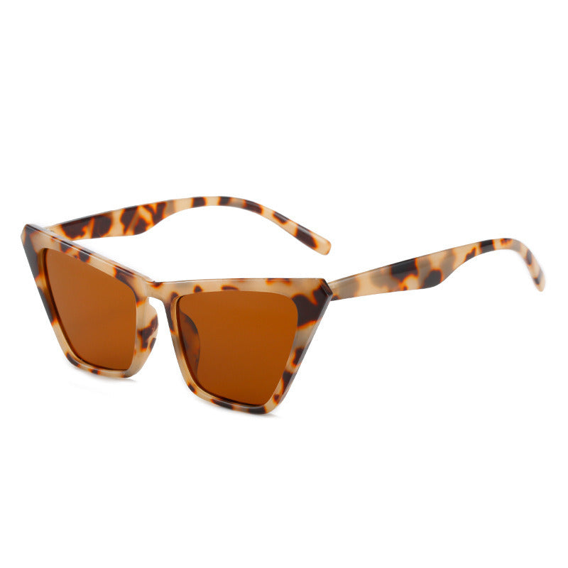 Fashion Cat Eye Sunglasses Women Leopard Glasses Retro Sunglass Female Luxury Designer Eyewear UV400 Sun Glass Gradient Shades