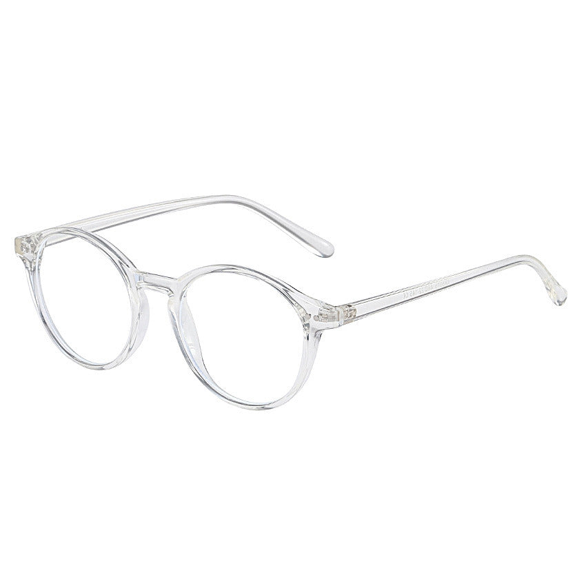 Fashion Round Myopia Glasses Frame Women Men Clear Lens Glasses Optical Spectacle Goggles Female Eyeglass