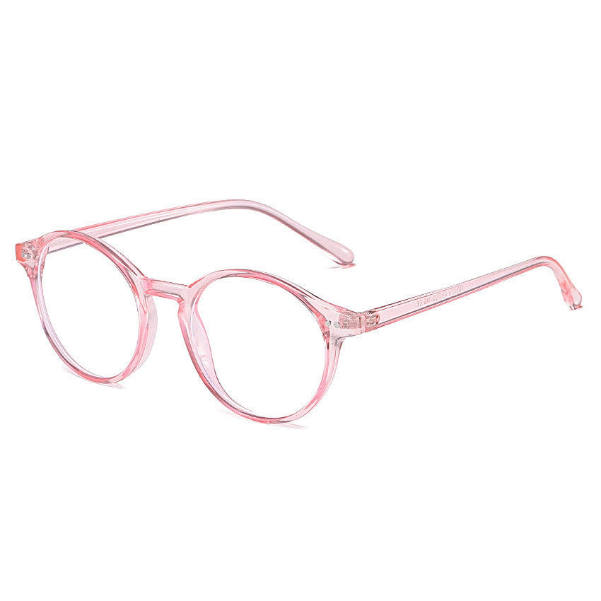 Fashion Round Myopia Glasses Frame Women Men Clear Lens Glasses Optical Spectacle Goggles Female Eyeglass