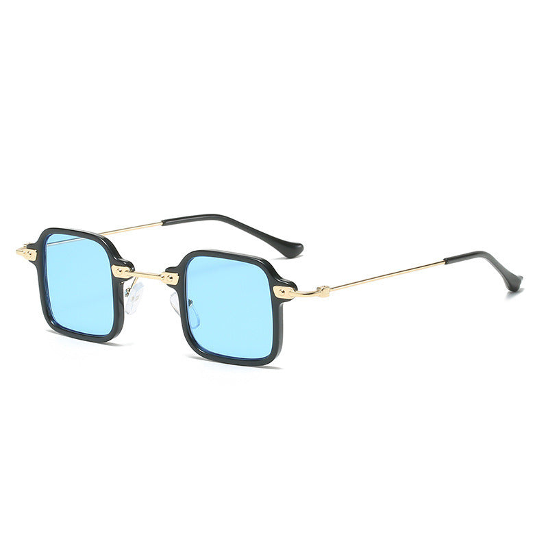 Fashion Square Sunglasses Women Small Frame Sunglass Anti-blue Light Glass Men Luxury Design Eyewear UV400 Transparent Shades