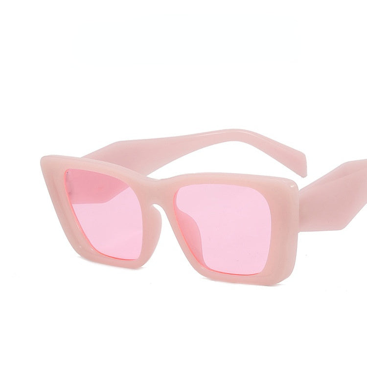 Square Sunglasses Fashion Sun Glasses Women Rhombus Frame Sunglass Jelly Color Shades Female Luxry Brand UV400 Eyewear