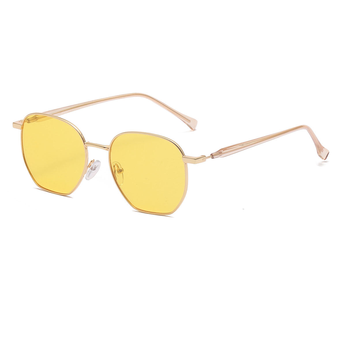 Round Sunglasses Fashion Sun Glasses Women Retro Mental Sunglass Ocean Lens Shades Men Luxry Brand UV400 Eyewear