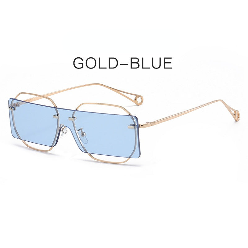 Fashion Steapumk Sunglasses Women Irregular Glasses Retro Sunglass Men Square Luxury Brand Design Eyewear UV400 Sun Glass Shades