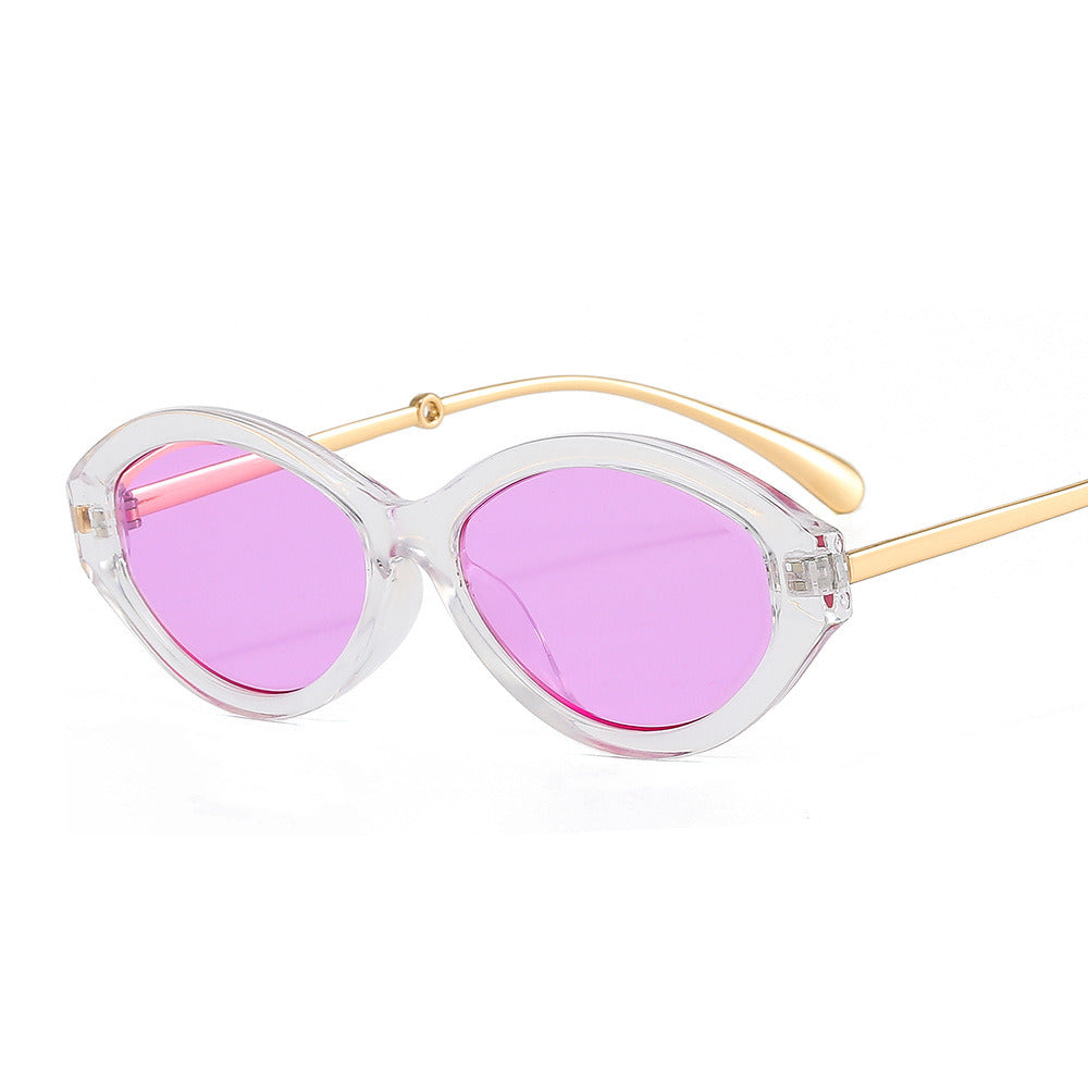 Fashion Oval Sunglasses Women Small Frame Sunglass Vintage Sun Glass Female Luxury Brand Design Eyewear UV400 Gradient Shades