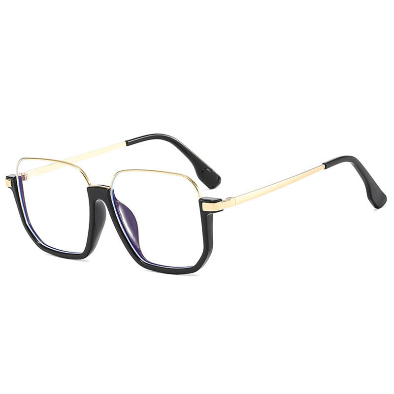 Fashion Square Blue Light Blocking Glasses Women Men Clear Lens Anti-blue Glass Frame Optical Spectacle Goggles Female Eyeglass