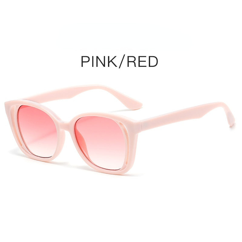 Fashion Cat Eye Sunglasses Women Hollow Out Glasses Retro Sunglass Luxury Designer Eyewear UV400 Sun Glass Gradient Shades