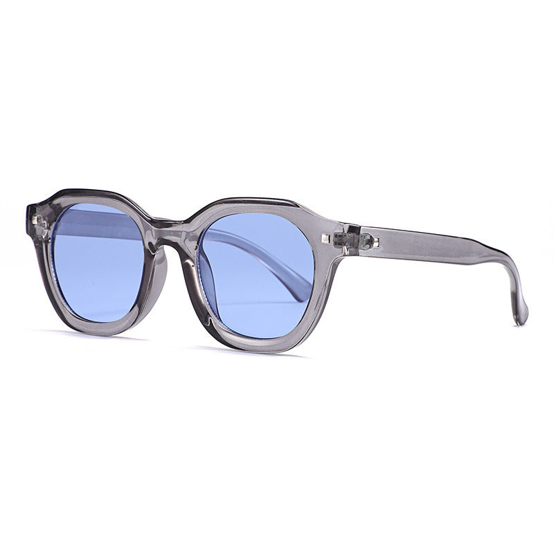 Square Sunglasses Fashion Sun Glasses Women Polygonal Sunglass Clear Shades Female Luxry Brand UV400 Anti-blue Eyewear