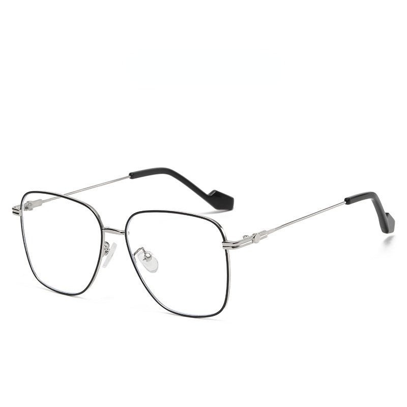 Fashio Round Blue Light Blocking Glasses Women Men Clear Lens Glass Frame Optical Spectacle Goggles Female Eyeglass