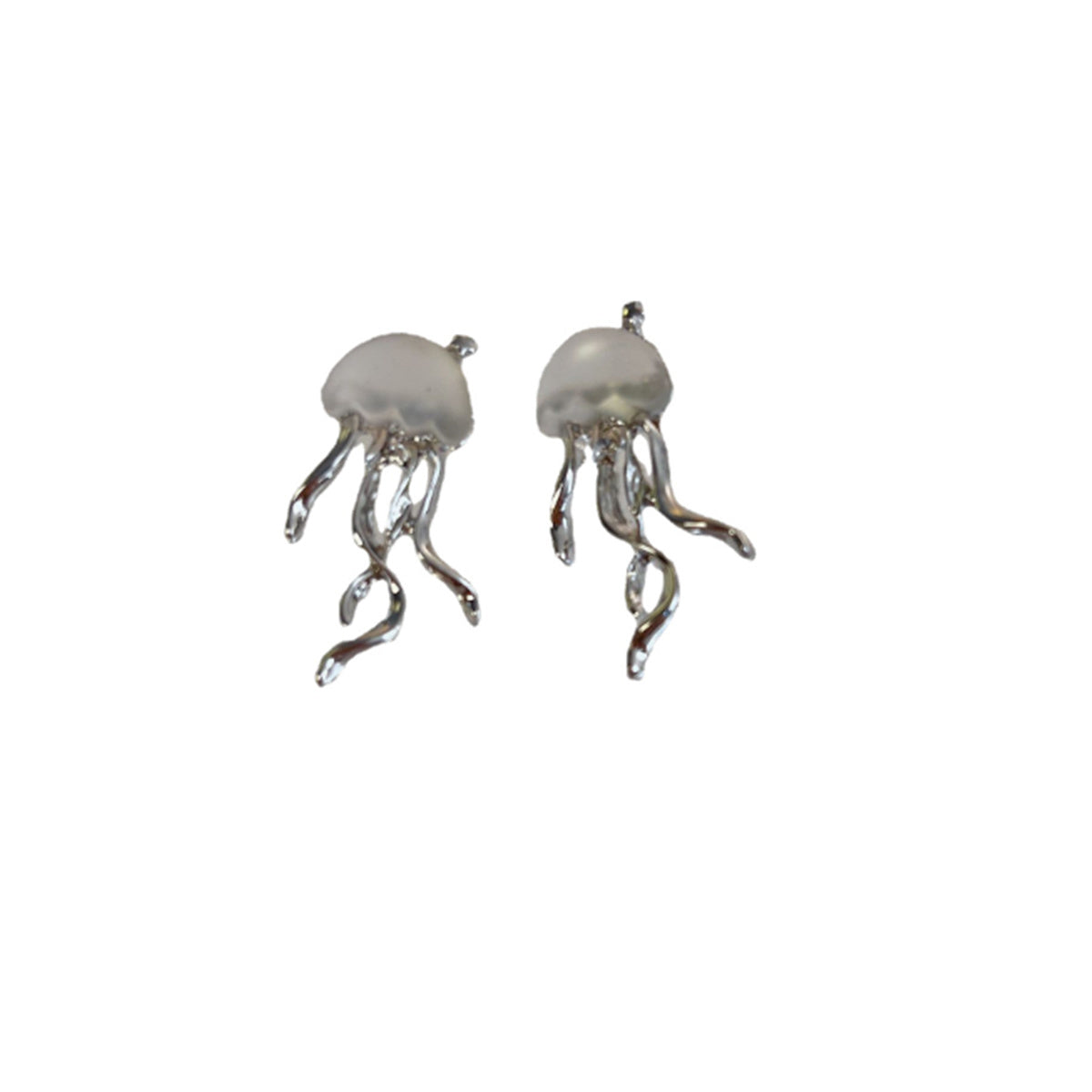 Jellyfish Earrings Cute Animal Jewelry Drop Dangle Earrings for Women